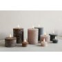 Bridgewater Candle Company LED Stumpenkerze Recharge - 330 Dunkelbraun