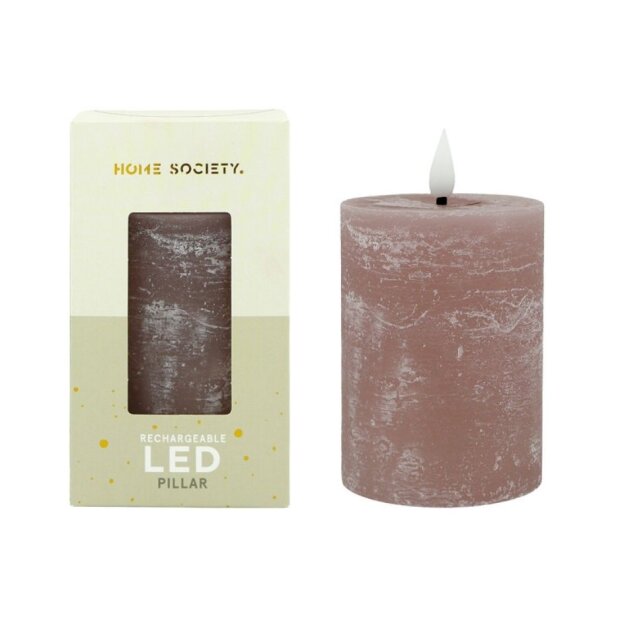 Bridgewater Candle Company LED Stumpenkerze Recharge - 220 Altrosa