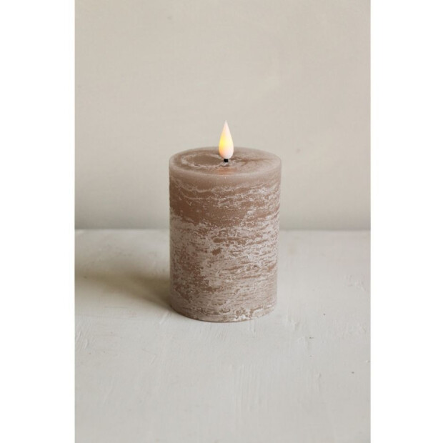 Bridgewater Candle Company LED Stumpenkerze Recharge - 220 Altrosa