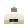 Bridgewater Candle Company 6er Set LED Teelichter Recharge - 220 Altrosa