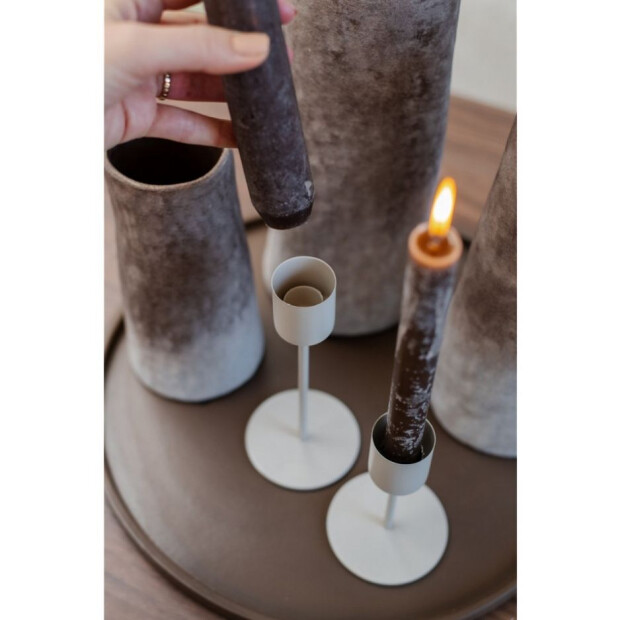 Bridgewater Candle Company Kerzenständer XL Raye L - 150 Beige