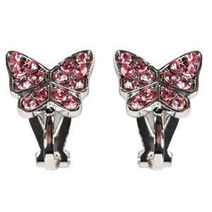 Busy Lizzie Clip Ohrringe - Butterfly Schmetterling...