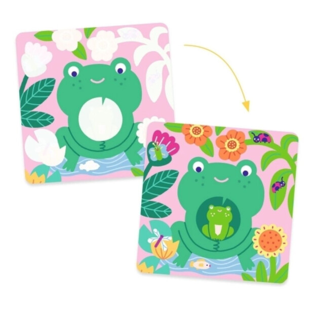 Djeco Magisches Ausmalen - Gartentierbabys