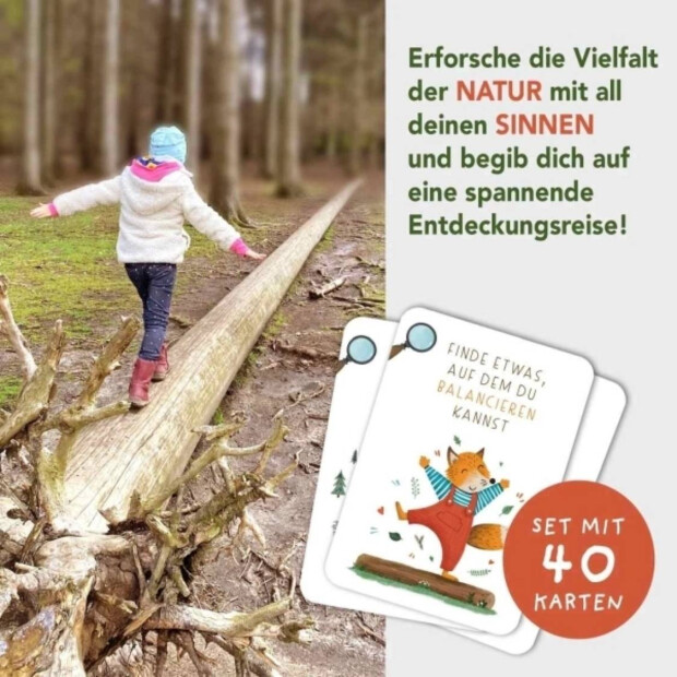 Rüsselfuchs Entdeckerkarten für Kinder "Suchen und Finden"