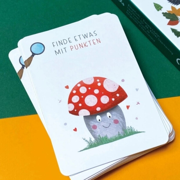 Rüsselfuchs Entdeckerkarten für Kinder "Suchen und Finden"