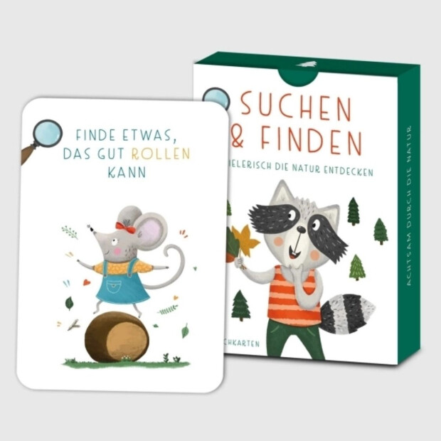 Rüsselfuchs Entdeckerkarten für Kinder "Suchen und Finden"