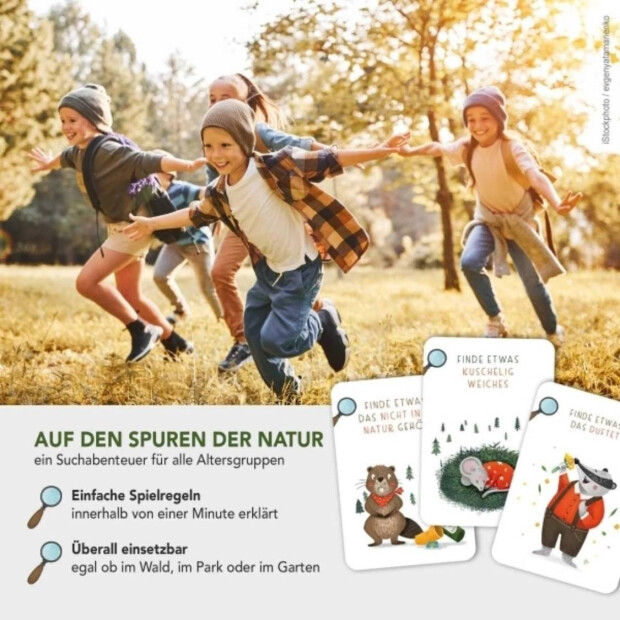 Rüsselfuchs Entdeckerkarten für Kinder "Suchen und Finden"