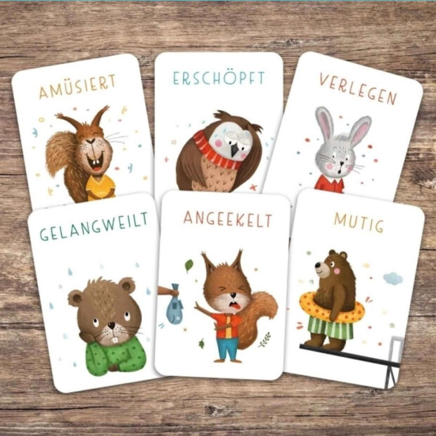 Rüsselfuchs Gefühlskarten für Kinder "Starke Gefühle"