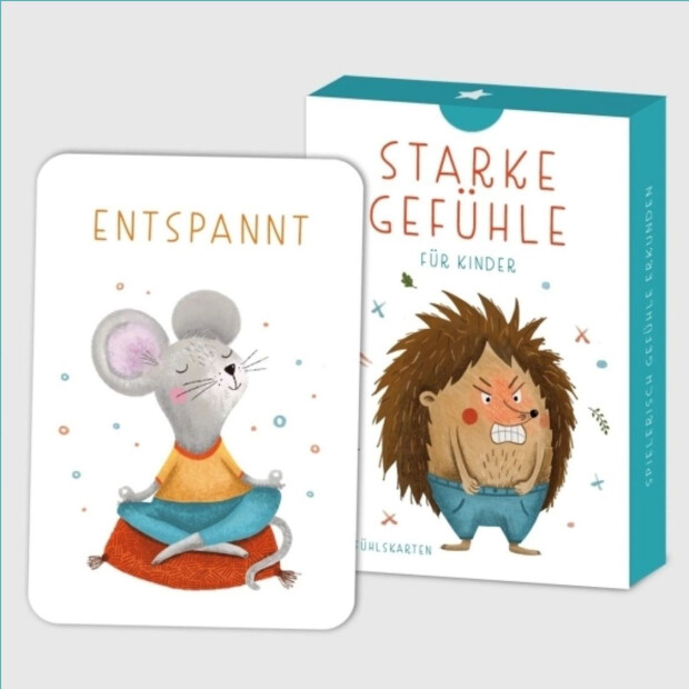 Rüsselfuchs Gefühlskarten für Kinder "Starke Gefühle"