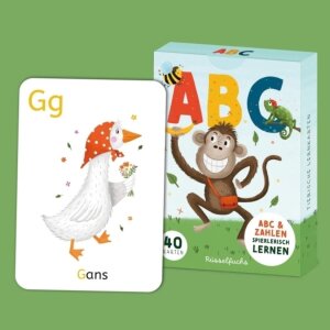 Rüsselfuchs ABC-Kartenset mit 30 Buchstabenkarten...