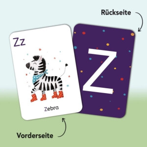Rüsselfuchs ABC-Kartenset mit 30 Buchstabenkarten...