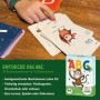 Rüsselfuchs ABC-Kartenset mit 30 Buchstabenkarten und 10 Zahlenkarten
