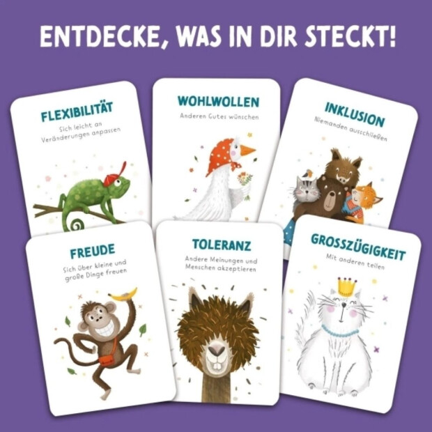 Rüsselfuchs Stärkekarten für Kinder "Starker Charakter"