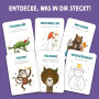 Rüsselfuchs Stärkekarten für Kinder "Starker Charakter"