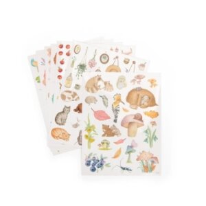 Moulin Roty Rosalies Malbuch mit 230 Stickern
