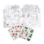 Moulin Roty Mal- und Stickerbuch Le Jardinier