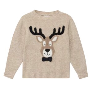 S.Oliver Weihnachten X-Mas Strickpullover im Cozy melange...