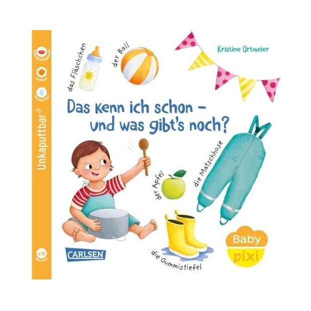 Carlsen Baby Pixi unkaputtbar 188 Das kenn ich schon – und was gibt´s noch