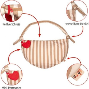 Coppenrath Shopper Streifen / Beige - Happy Together