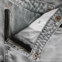 name it X-Wide Closure Jeans - Light Grey Denim