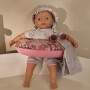Little Dutch Schwimm Puppe mit Schwimmring und Sonnenbrille - Mara