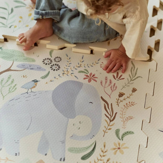 Little Dutch Puzzlematte Spielmatte - Safari Friends