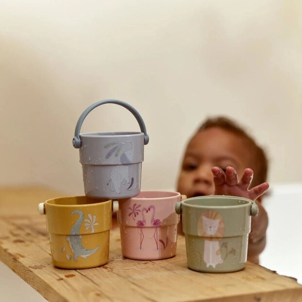 Little Dutch Bade Becher - Safari Friends