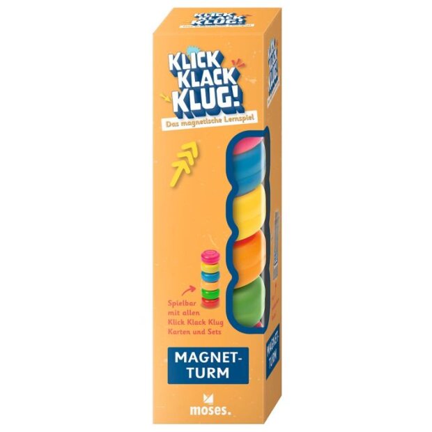 moses Klick Klack Klug Magnetturm