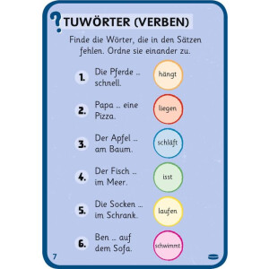 moses Klick Klack Klug Kartenset Grundschulwissen Deutsch...