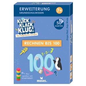 moses Klick Klack Klug Kartenset Grundschulwissen Rechnen...