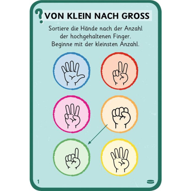 moses Klick Klack Klug Kartenset Vorschulwissen Erstes Rechnen ab 5 Jahren