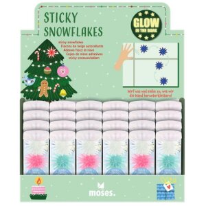 moses Kletternde, Nachtleuchtende Sticky Snowflakes -...