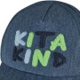 Sterntaler Basecap Kita-Kind Jeans mit Klett - mittelblau