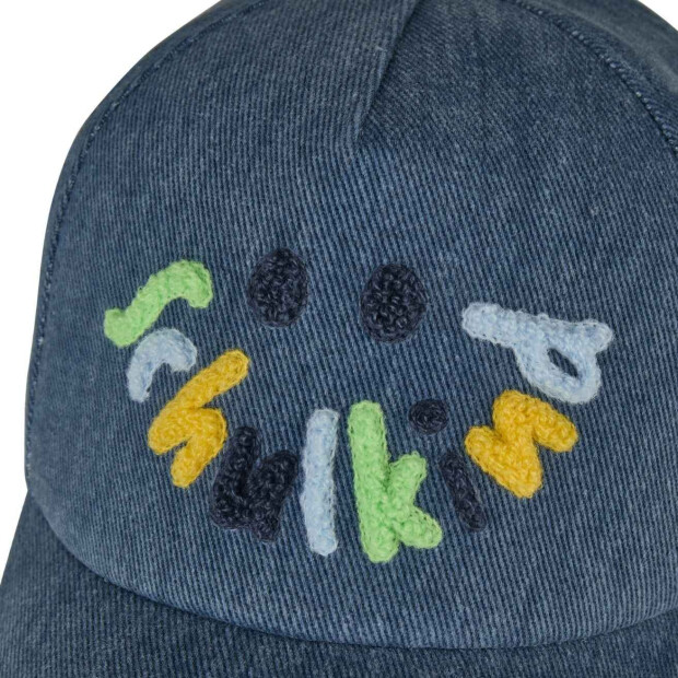 Sterntaler Basecap Schulkind Jeans mit Metallschließe - mittelblau one size