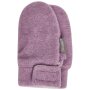 Sterntaler Fäustlinge ohne Daumen aus Microfleece mit Klett - samtrosa