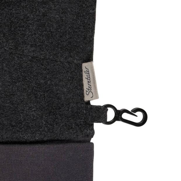 Sterntaler Fingerhandschuh aus Microfleece mit Bündchen - anthrazit melange