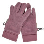 Sterntaler Fingerhandschuh aus Microfleece mit Bündchen - samtrosa