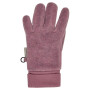 Sterntaler Fingerhandschuh aus Microfleece mit Bündchen - samtrosa