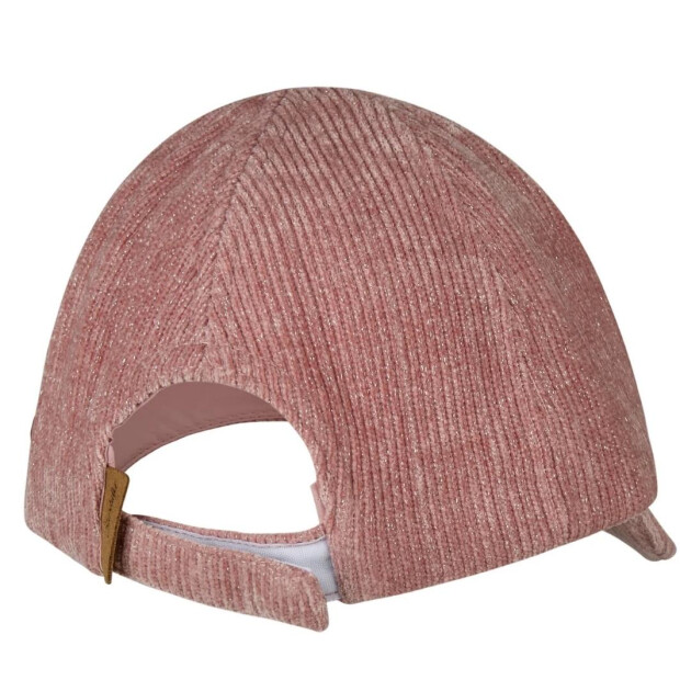 Sterntaler Basecap Cord mit Glitzer und Schleife - samtrosa