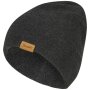 Sterntaler Melange-Beanie aus Microfleece - anthrazit melange