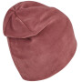 Sterntaler Melange-Beanie aus Microfleece - quarzrosa