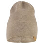 Sterntaler Melange-Beanie aus Microfleece - braun melange