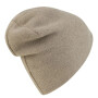 Sterntaler Melange-Beanie aus Microfleece - braun melange