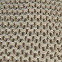 Sterntaler Bio Strickmütze Mouline mit Ohrenklappen & Fleece-Futter - steingrau
