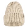 Sterntaler Strickmütze Soft Touch mit Umschlag - braun melange