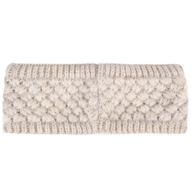 Sterntaler Stirnband mit Struktur und Fleece-Futter - sand
