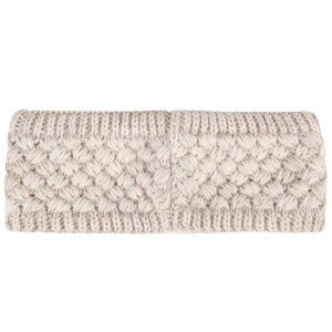 Sterntaler Stirnband mit Struktur und Fleece-Futter - sand