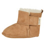 Sterntaler Baby Schuhe Lammfell mit Klettverschluss - braun melange