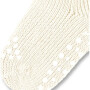 Sterntaler ABS-Krabbelsocken Wolle uni - creme