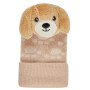 Sterntaler Baby-Rasselsocken Hund – mit Pfötchenprint & Rassel - beige